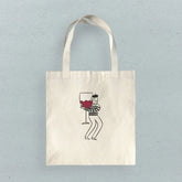 Wine Hugger - Canvas Tote Bag
