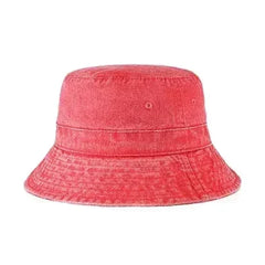 Classic Washed Cotton Bucket Hat - Femstylo