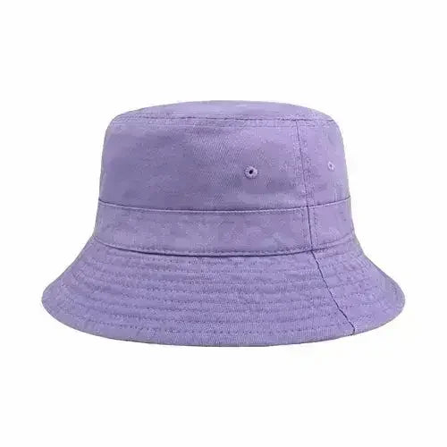 Classic Washed Cotton Bucket Hat - Femstylo