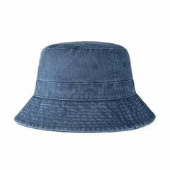 Classic Washed Cotton Bucket Hat - Femstylo