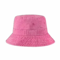 Classic Washed Cotton Bucket Hat - Femstylo