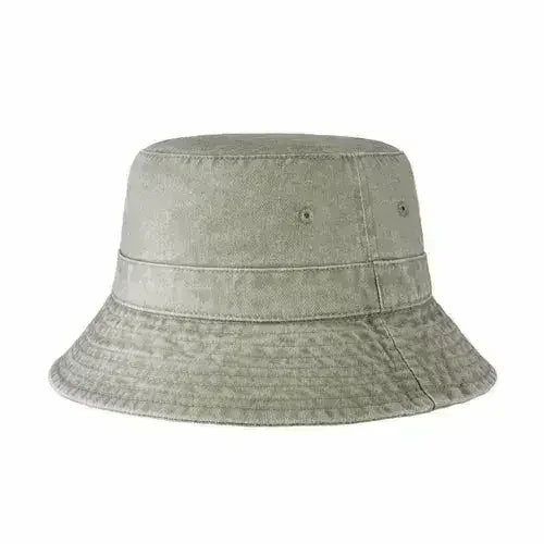 Classic Washed Cotton Bucket Hat - Femstylo