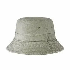 Classic Washed Cotton Bucket Hat - Femstylo