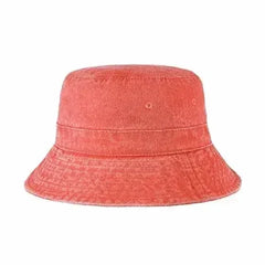 Classic Washed Cotton Bucket Hat - Femstylo
