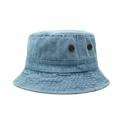 Classic Washed Cotton Bucket Hat - Femstylo