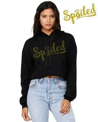 Spoiled Crop Top Hoodie - Femstylo
