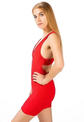 Back Cross Strap Yoga Jumpsuit – Moisture-Wicking 95% Polyester - Femstylo