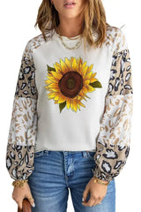 Sunflower Graphic Animal Top - Femstylo