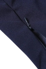 Chic Blue Oh So Glam Belted Wide Leg Jumpsuit - Femstylo