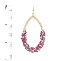 Beaded Teardrop Dangle Earring - Femstylo