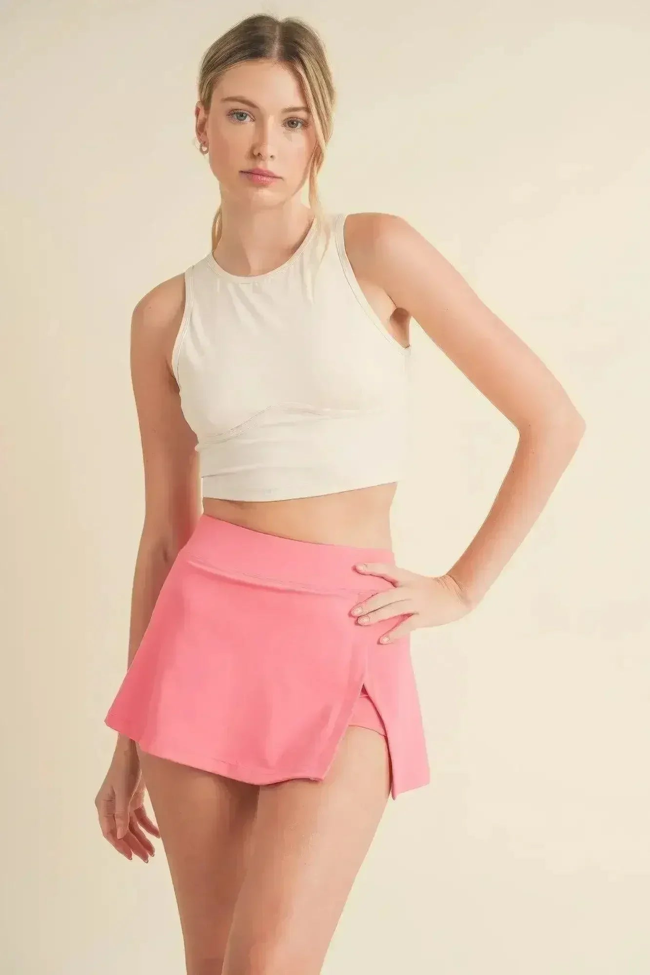 Corset Inspired Cropped Tank Top - Femstylo