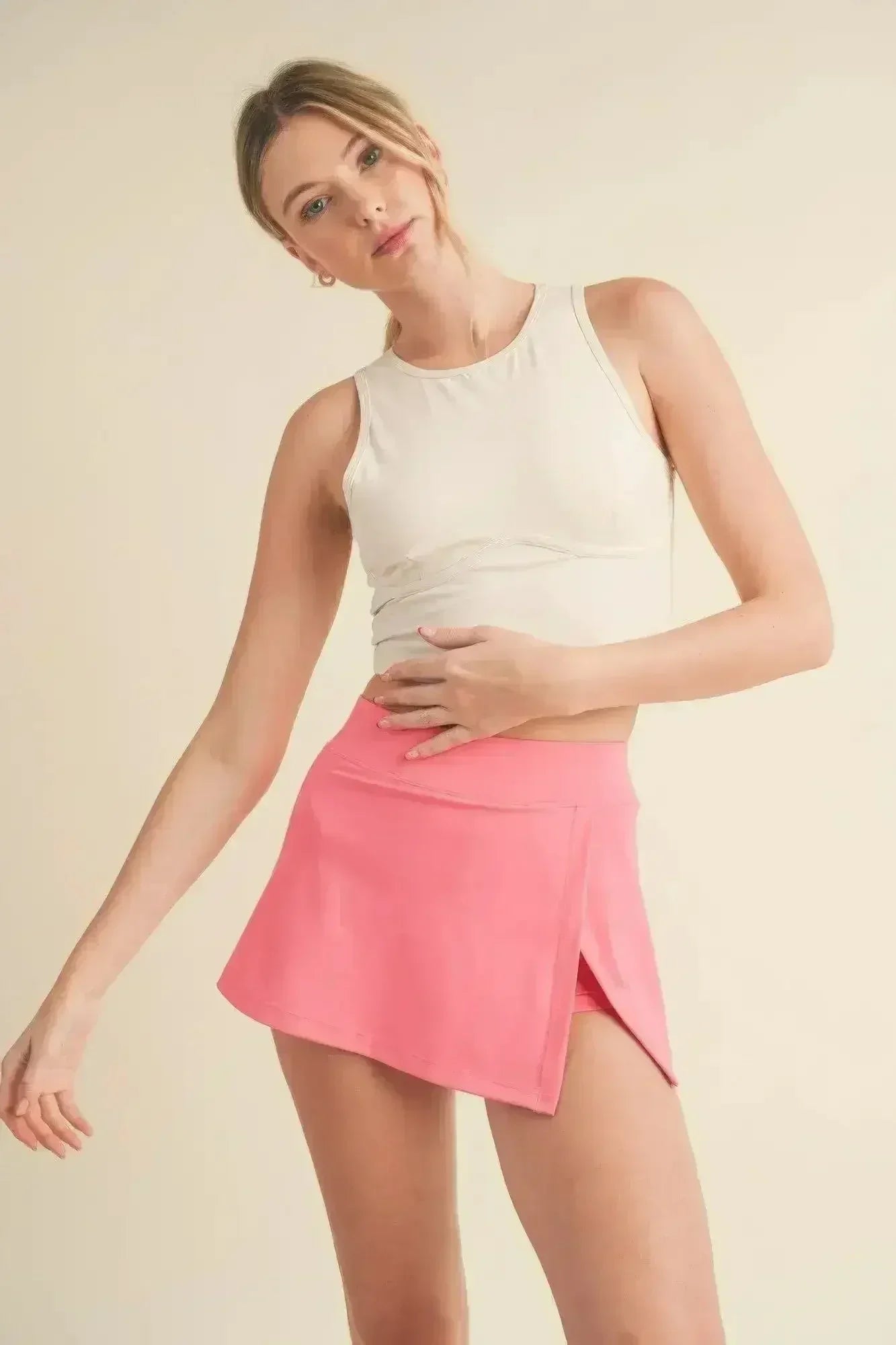 Corset Inspired Cropped Tank Top - Femstylo