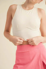 Corset Inspired Cropped Tank Top - Femstylo