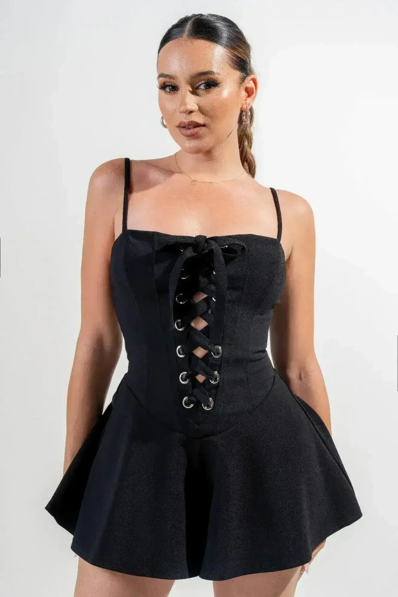 Stretch Woven Jumpsuit - Femstylo