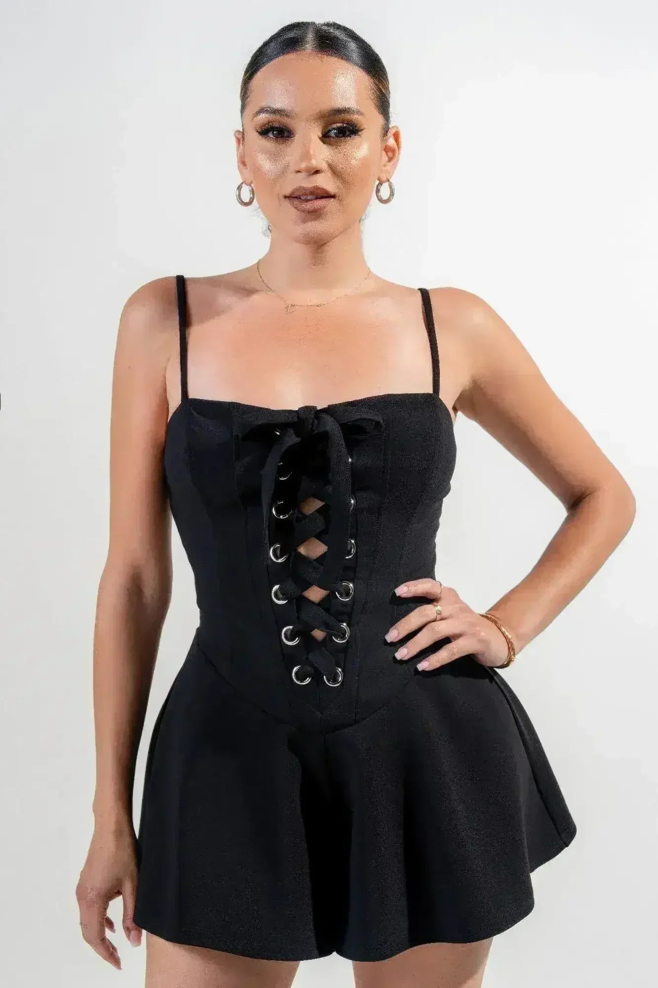 Stretch Woven Jumpsuit - Femstylo