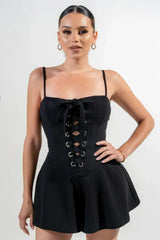 Stretch Woven Jumpsuit - Femstylo