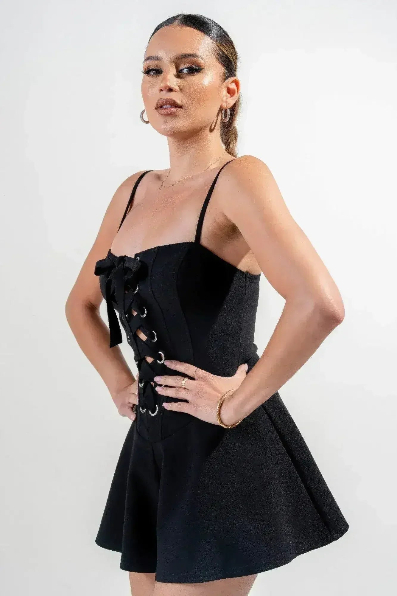 Stretch Woven Jumpsuit - Femstylo