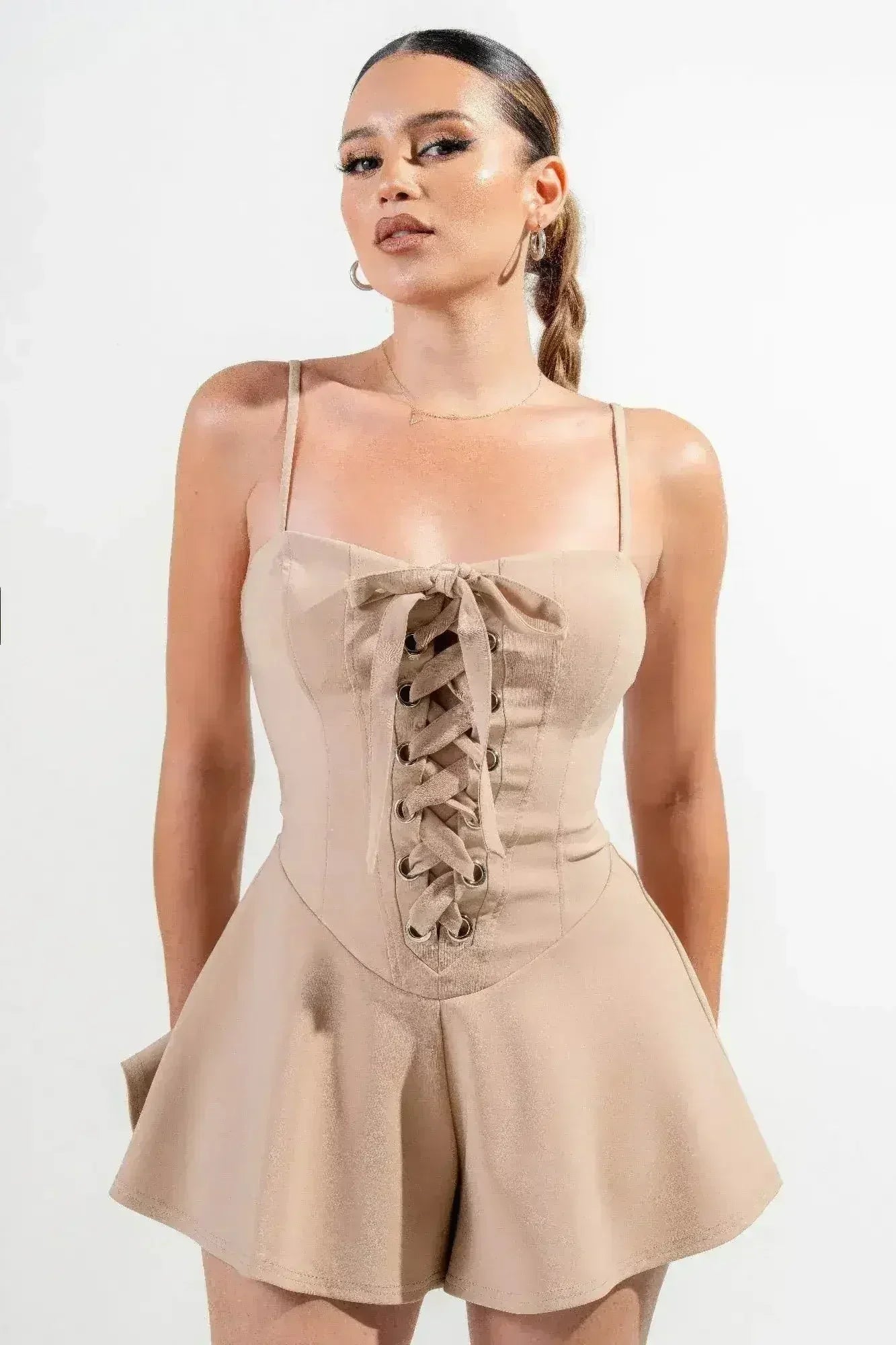 Stretch Woven Jumpsuit - Femstylo