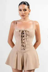 Stretch Woven Jumpsuit - Femstylo