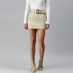 Bodycon Mini Slit Skirt - Femstylo