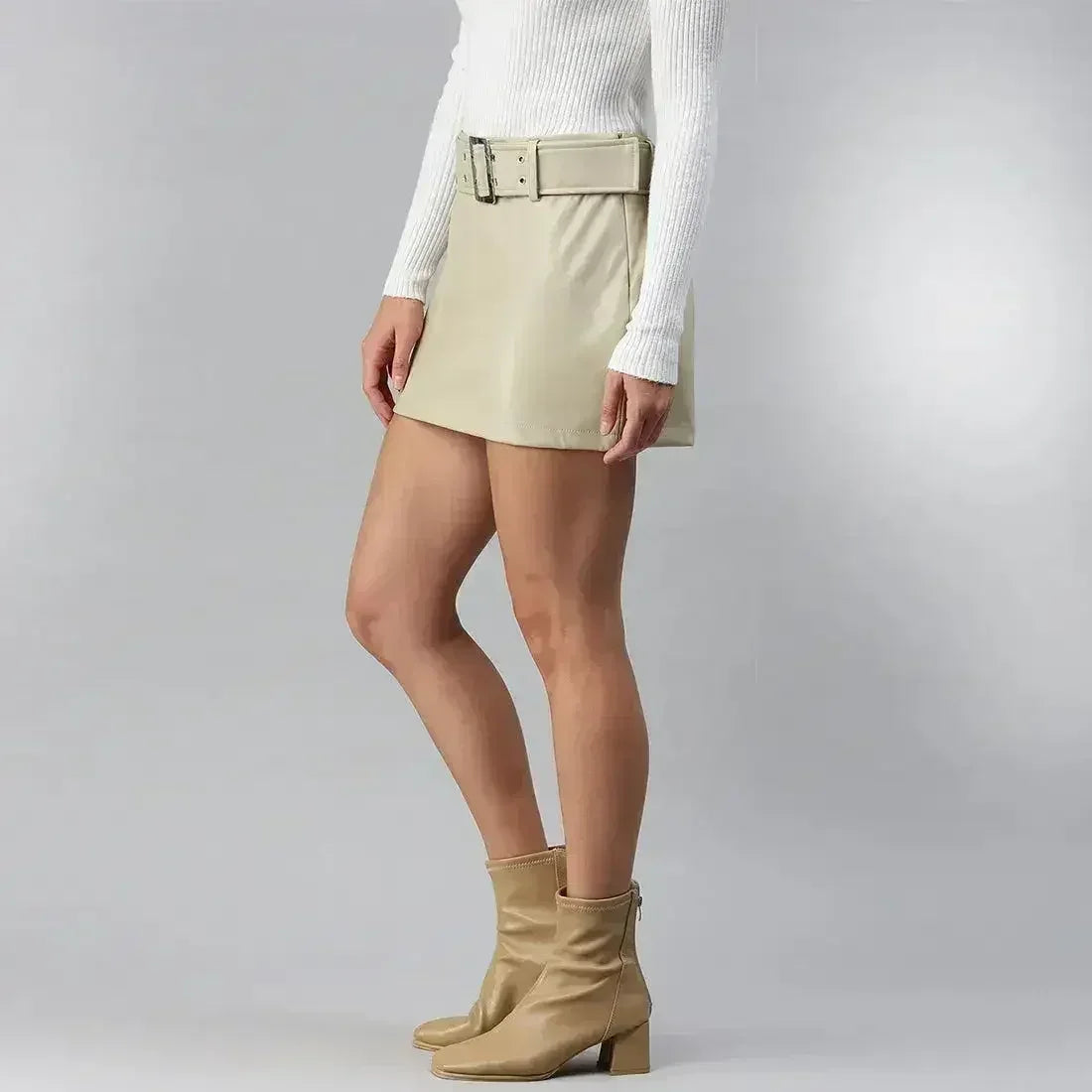 Bodycon Mini Slit Skirt - Femstylo