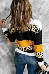 New Leopard Pullover Sweater - Femstylo