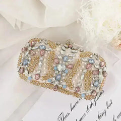 Luxury Rhinestone Clutch Bag - Wedding & Party Purse | Femstylo - Femstylo