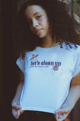 Let's Clean Up Crop-top - Femstylo