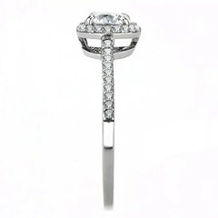 DA022 - High polished (no plating) Stainless Steel Ring with AAA Grade - Femstylo