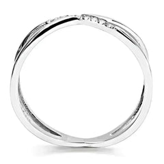 DA158 - High polished (no plating) Stainless Steel Ring with AAA Grade - Femstylo
