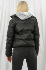 PU Boxy Puffer Jacket - Femstylo