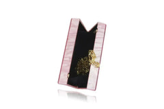 Pink and Green Cactus Acrylic Box Clutch - Femstylo