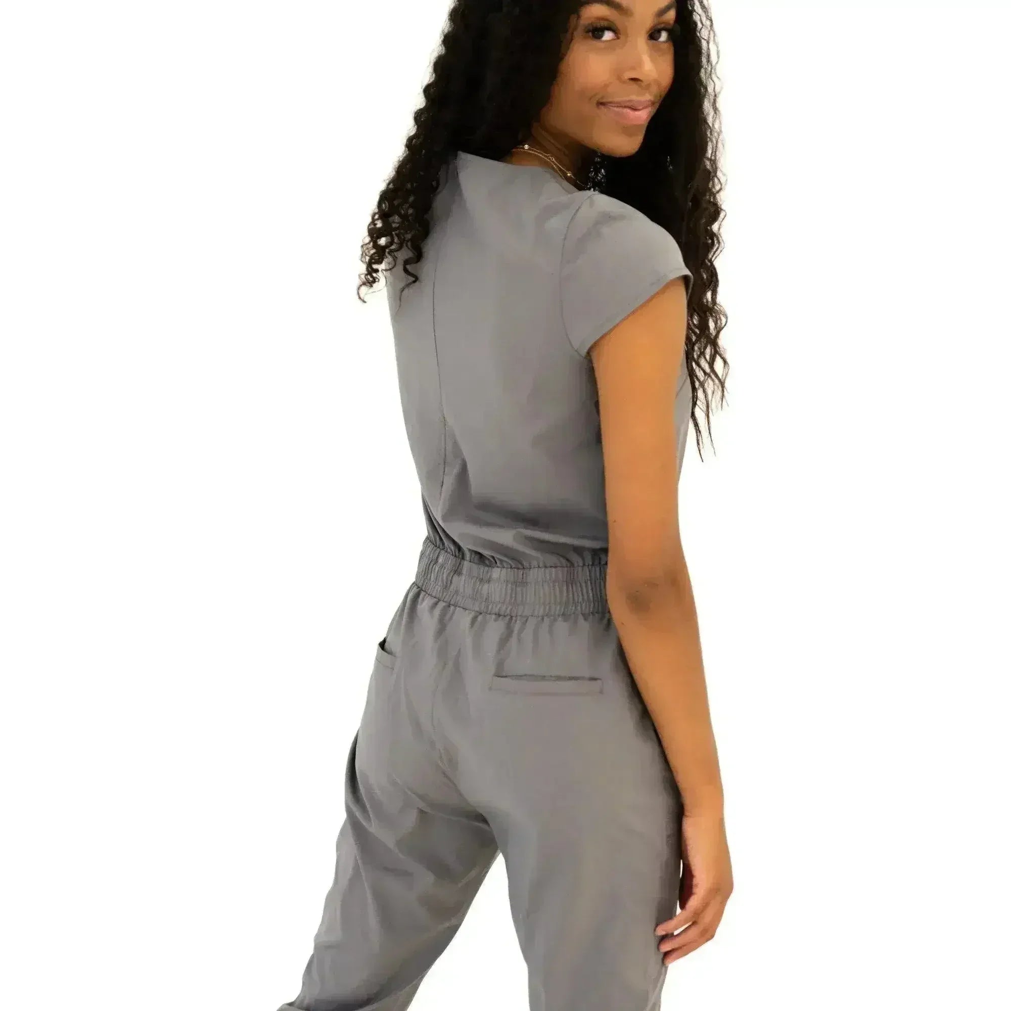DT UNITY Jumpsuit in Cement - Femstylo