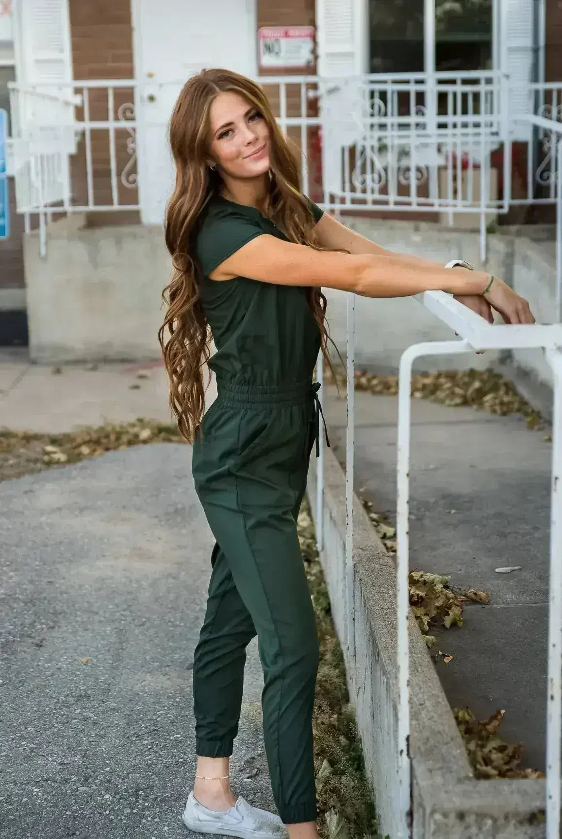 DT UNITY Jumpsuit in Green Canyon - Femstylo