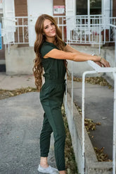 DT UNITY Jumpsuit in Green Canyon - Femstylo