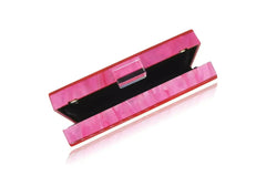 Electric Pink Acrylic Box Clutch - Femstylo