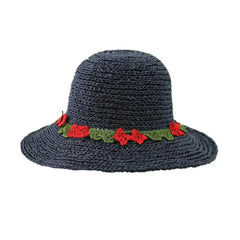 EVIE Bohemian Sunhat - Handwoven Straw Hat | Femstylo - Femstylo
