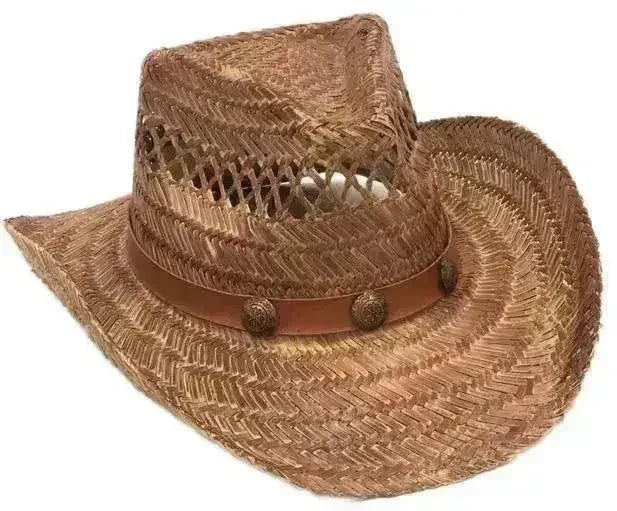 Natural Stain Cowboy Hat - Femstylo