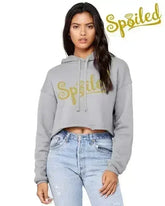 Spoiled Crop Top Hoodie - Femstylo