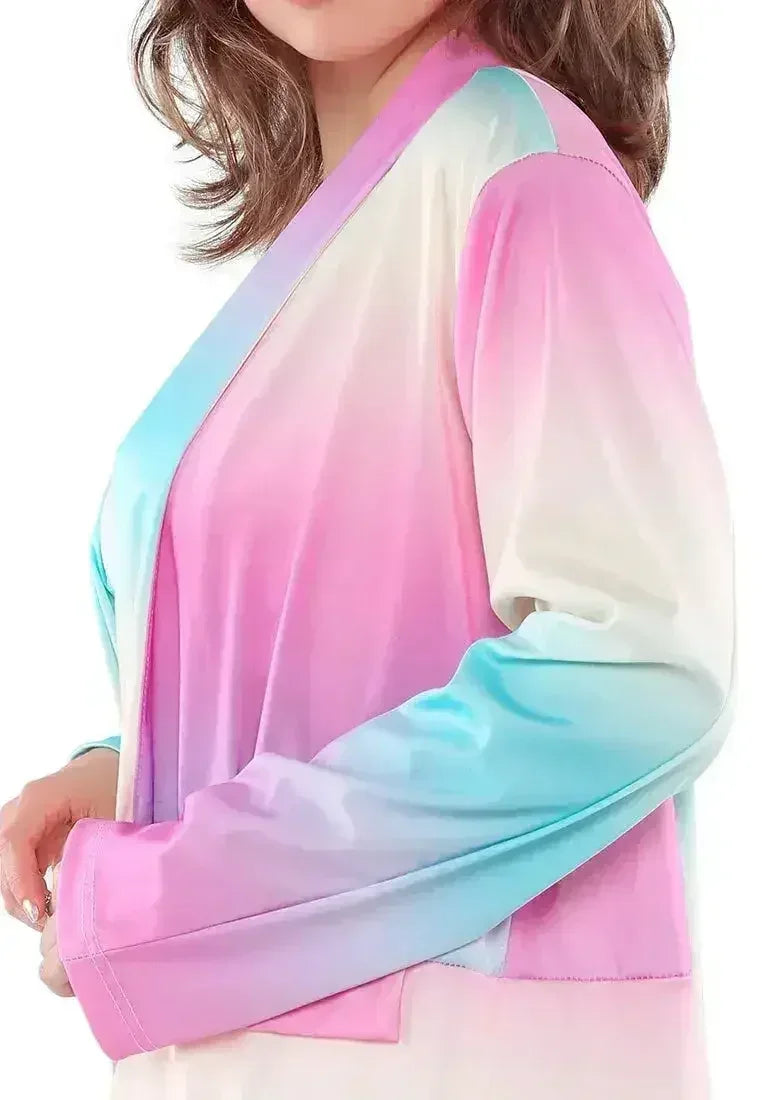 Glaze Print Semi Casual Blazer - Femstylo