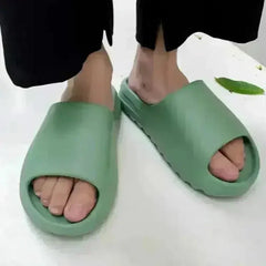 Yeezy Inspired Slides Green - Femstylo