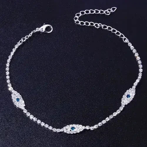 Vintage Bule Evil Eye Anklet Bracelet Beach Women Anklet | Femstylo - Femstylo