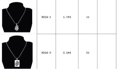 Pair Of Lovers Fashion Puzzle Anatomical Heart Necklaces Pendants Stainless Steel Chain Couple Collares Women Valentine Day Gift