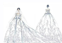 Elegant Lace Wedding Dresses for Women 2025 Luxury Sleeveless Deep V-Neck Sparkly Bridal Gowns Sweetheart Wedding Gown for Women