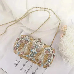 Luxury Rhinestone Clutch Bag - Wedding & Party Purse | Femstylo - Femstylo