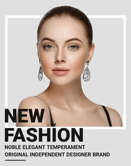 925 Sterling Silver Pave Crystal Vintage Key Pendant 14k Gold Plating Necklace Women Light Luxury Temperament Dress Jewelry