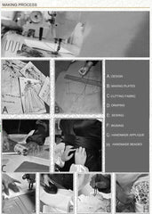 Boho Beach Wedding Dress - Long Sleeve Lace Gown Customizable | Femstylo