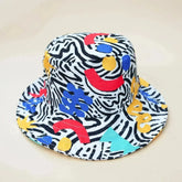 Multicolour Wide Bucket Hat - Femstylo