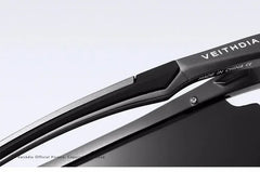 VEITHDIA Brand Designer Men's Sunglasses Aluminum Magnesium Polarized UV400 Sun Glasses Cycling Sports Male Outdoor Eyewear 6592