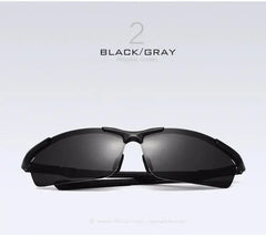 VEITHDIA Brand Designer Men's Sunglasses Aluminum Magnesium Polarized UV400 Sun Glasses Cycling Sports Male Outdoor Eyewear 6592